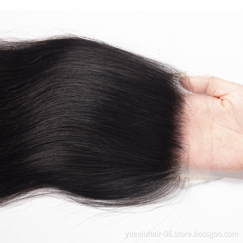 Hot Seller Cuticle Aligned Brazilian Hair Transparent Lace Closure Lace Frontal Transparent 13x4